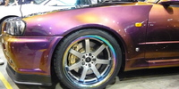 Melbourne Auto Salon Semi Final - Nissan Skyline GTR - Rays Gram Lights Titanium Rim